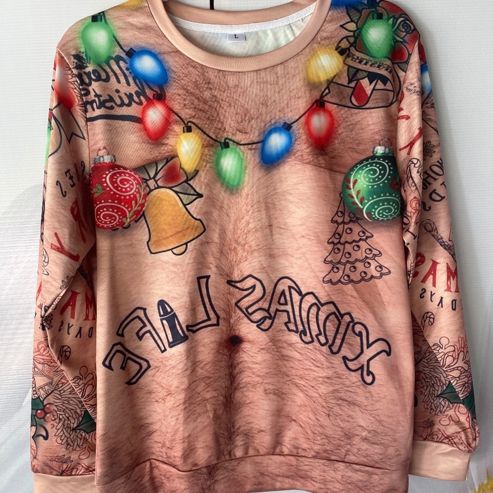 Novelty Xmas pullover sweatshirt